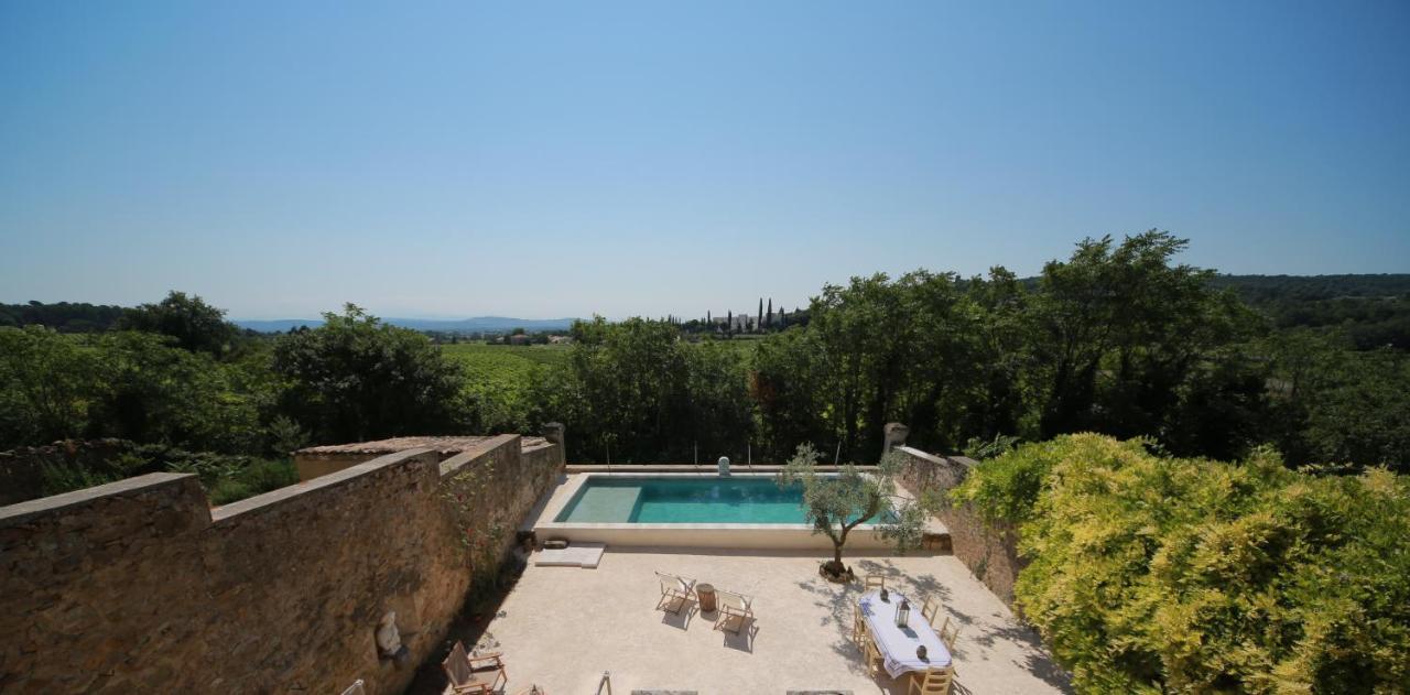 Les Yourtes De Provence Bed and Breakfast Saint-Paulet-de-Caisson Buitenkant foto